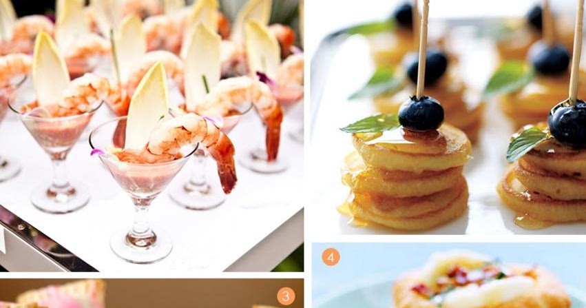 Must read today Your wedding is a time to HAVE FUN. Don’t feel like you have to serve all the traditional foods that you see at every wedding. The shrimp cocktail may be a wedding staple, but they may not be your style. Put your own spin on the tradition with a panko-breaded shrimp and mildly spicy dipping sauce instead.
